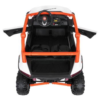 Pojazd Elektryczny RACING Road 2000 4x120W – Biały JL218.BIA